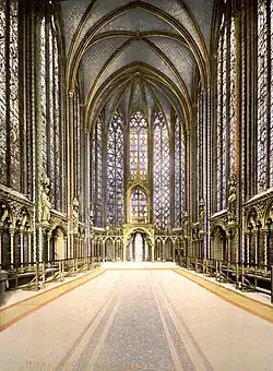 Upper chapel, 1890–1900