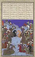 Davazdah Rokh paintings