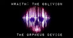 An illustration of a skull stylized as audio waveforms