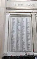 Names of Cheshire Regiment servicemen