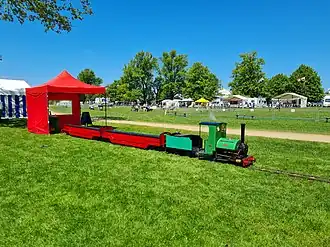 There and Back Light Railway at Burghley