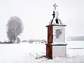 Village in winter.