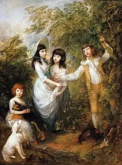 The Marsham Children (1787), Gemäldegalerie