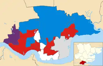 2012 results map