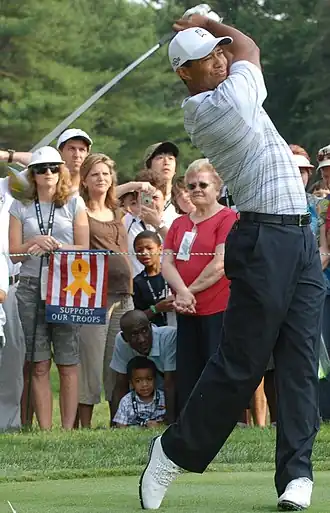 Tiger Woods was born to an African American father with partial European and Native American ancestry and a Thai mother with partial Chinese and Dutch ancestry.