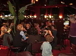 A lively crowd at Tilley's