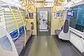 Priority seating with wheelchair space
