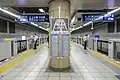 Hibiya Line platform