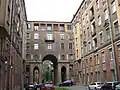 Another view of arches at Tolstoy House