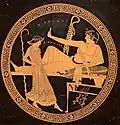 Greek dancing girl, 5th century BC