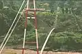 Bridge across the Aguarico River, Ecuador