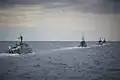 Croatian Navy Flotilla during exercise ''Harpun 21''