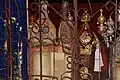 Torah scrolls.