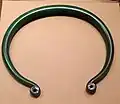 Torc, found in Hungary, c. 1500&nbsp;BC, bronze