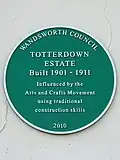Plaque in Ruislip Street