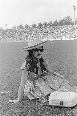 Yvette Horner in 1960.