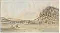 Fort Davis, watercolor, Rochester Historical Society, New York