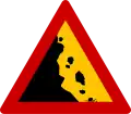 K-14 Rockfall from left