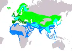 Map of range