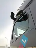 left camera of the digital mirror
