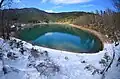 Panoramic view of Lake Tsivlos.