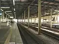 Platform of Jōetsu Shinkansen