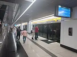 PSD at Tun Razak Exchange station on Putrajaya Line