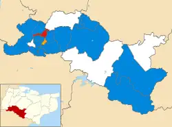 2014 results map