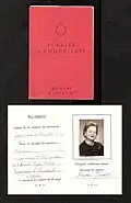 1960 - Republic of Turkey, Special passport, cover & first page, issued in Istanbul