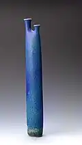 Two Spout Branch Pot, 1957, glazed earthenware