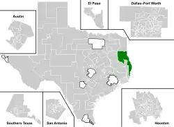 Map of the district