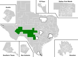 Map of the district