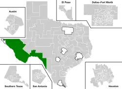 Map of the district