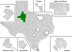 Map of the district