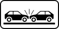 Other danger: frontal collision area
