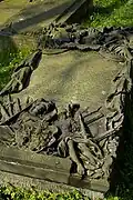 Gravestone from the late 17th century