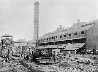 Union Minière du Haut Katanga mining facility at Elisabethville, 1917