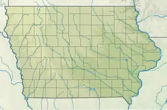 Backbone State Park is located in Iowa