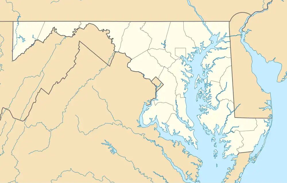 Coca-Cola Bottling Company of Baltimore Building is located in Maryland