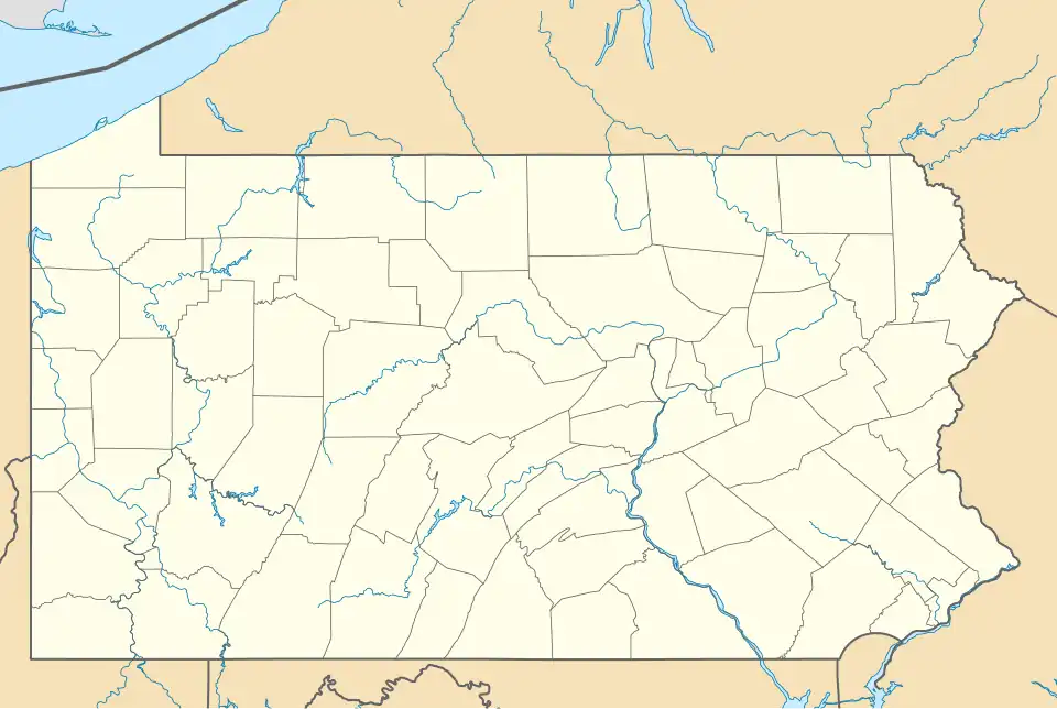 Breezewood is located in Pennsylvania