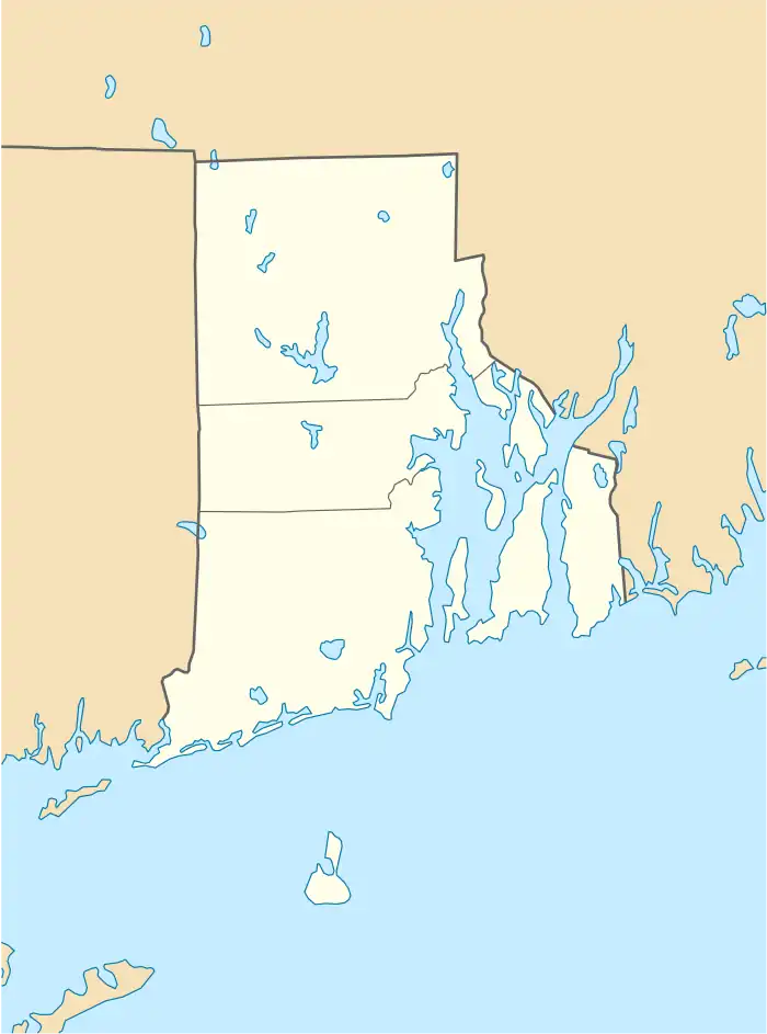Tomaquag Rock Shelters is located in Rhode Island
