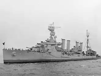 USS Milwaukee (CL-5) Executive Officer (XO) 1934–36