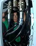 Hydraulic system testing on fixture