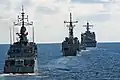 KD Lekir during the CARAT 2008 exercise.