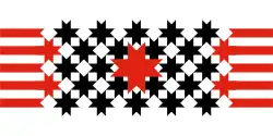 A more complex flag designed by Kasim Galikhanov.