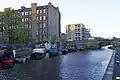 Houseboats on the canal
