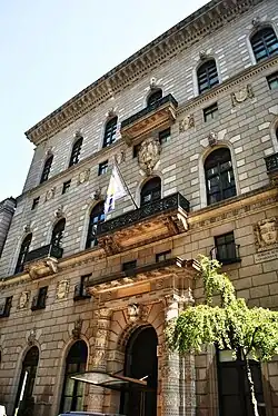Stone building