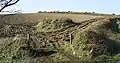 A burial mound in Barregarrow district