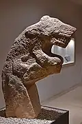 Human with a leopard on back (Urfa Museum)