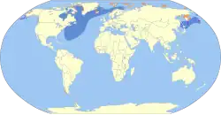 Map of range
